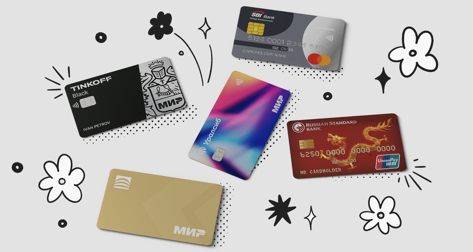 UnionPay за 0 рублей, кэшбэк и бесплатное обслуживание: подборка дебетовых карт с подарками за открытие в мае